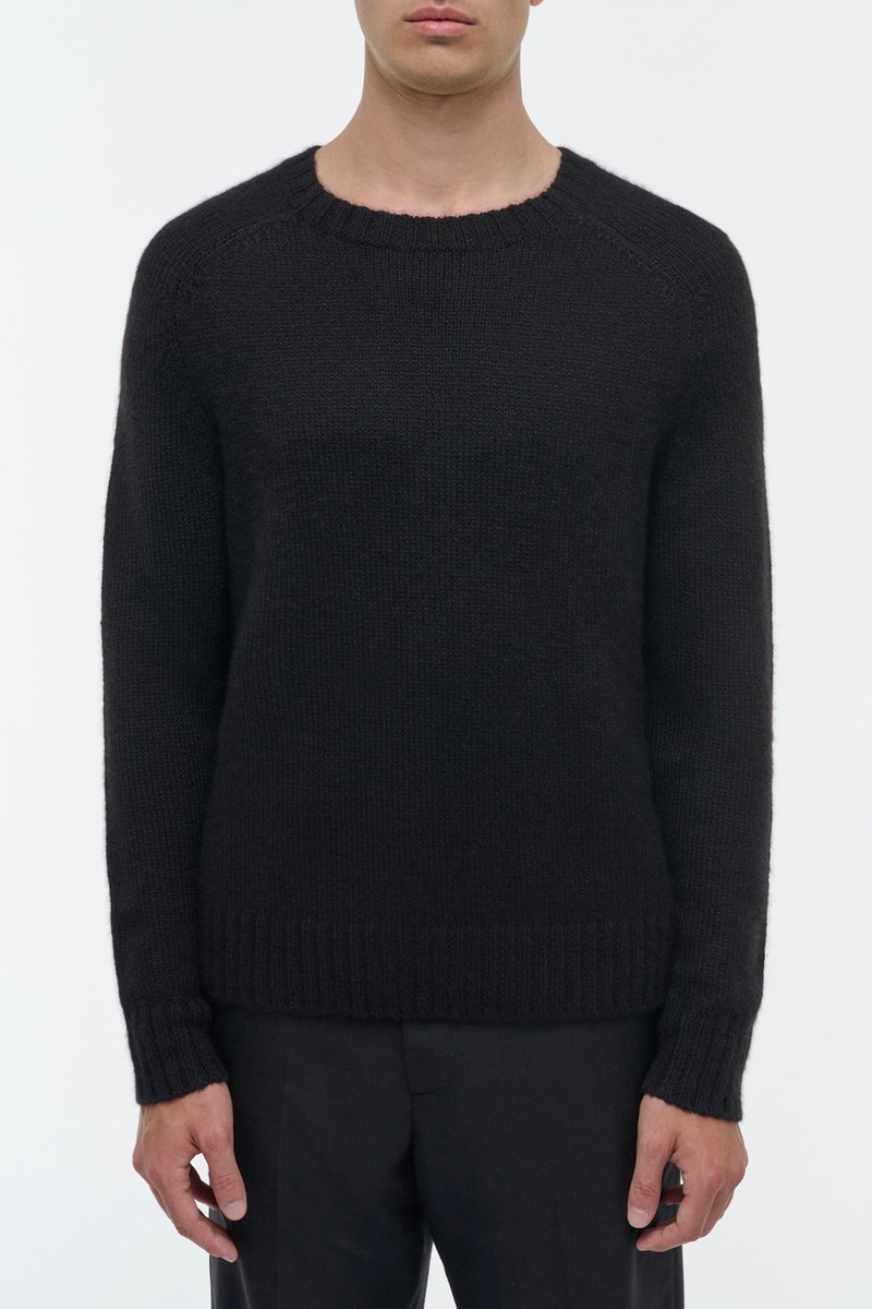 GABRIELA HEARST Norwich Knit Sweater in Black Cashmere outlook