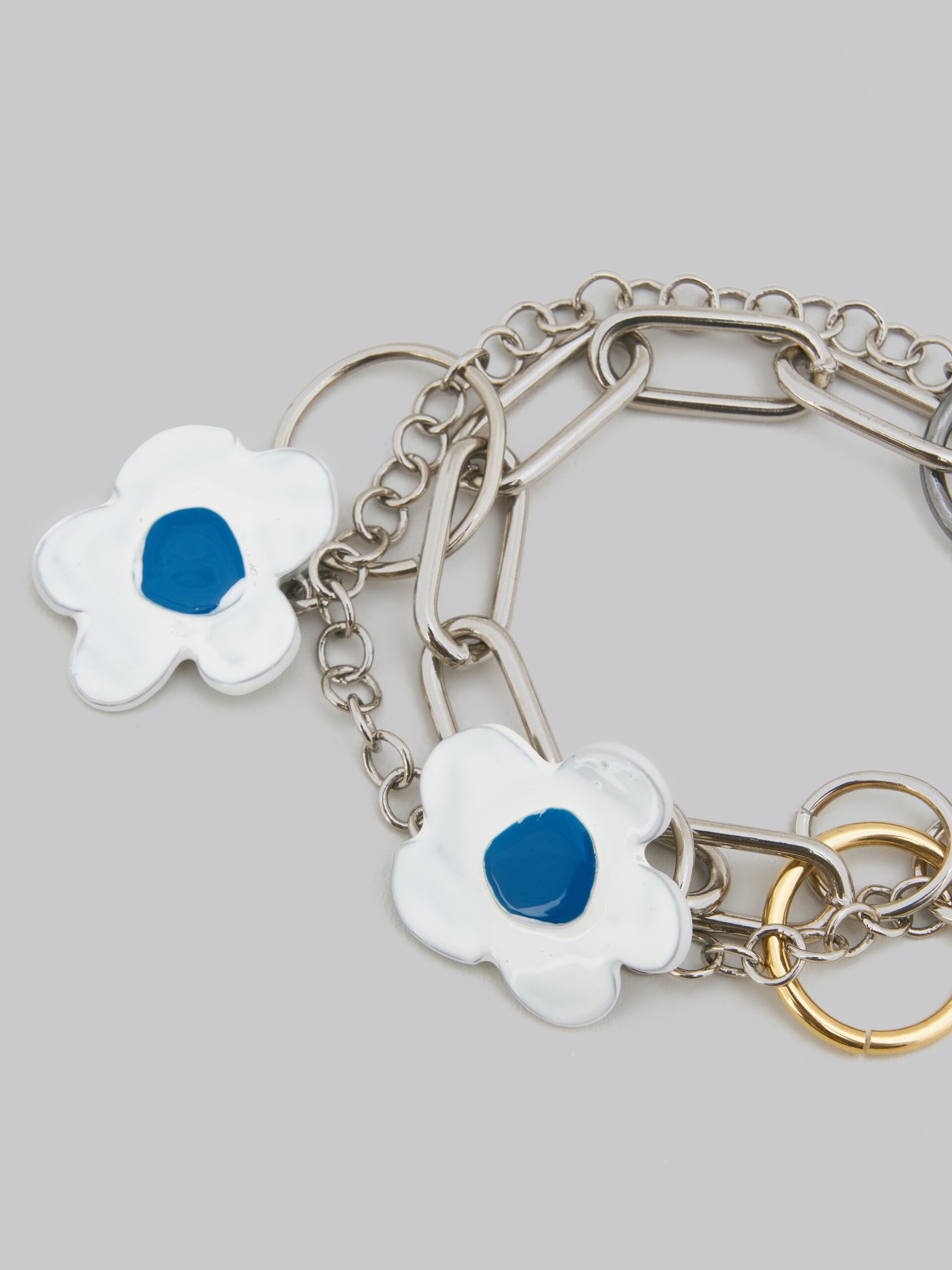 FLAMINIA VERONESI BRACELET WITH WHITE FLOWERS - 4