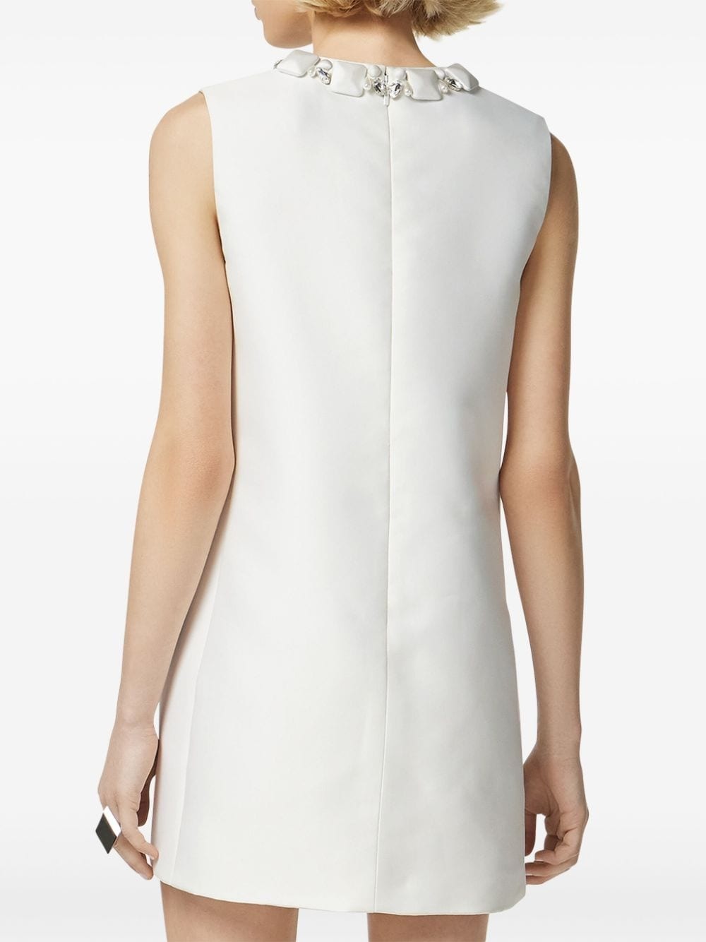 bead-embellished minidress - 4