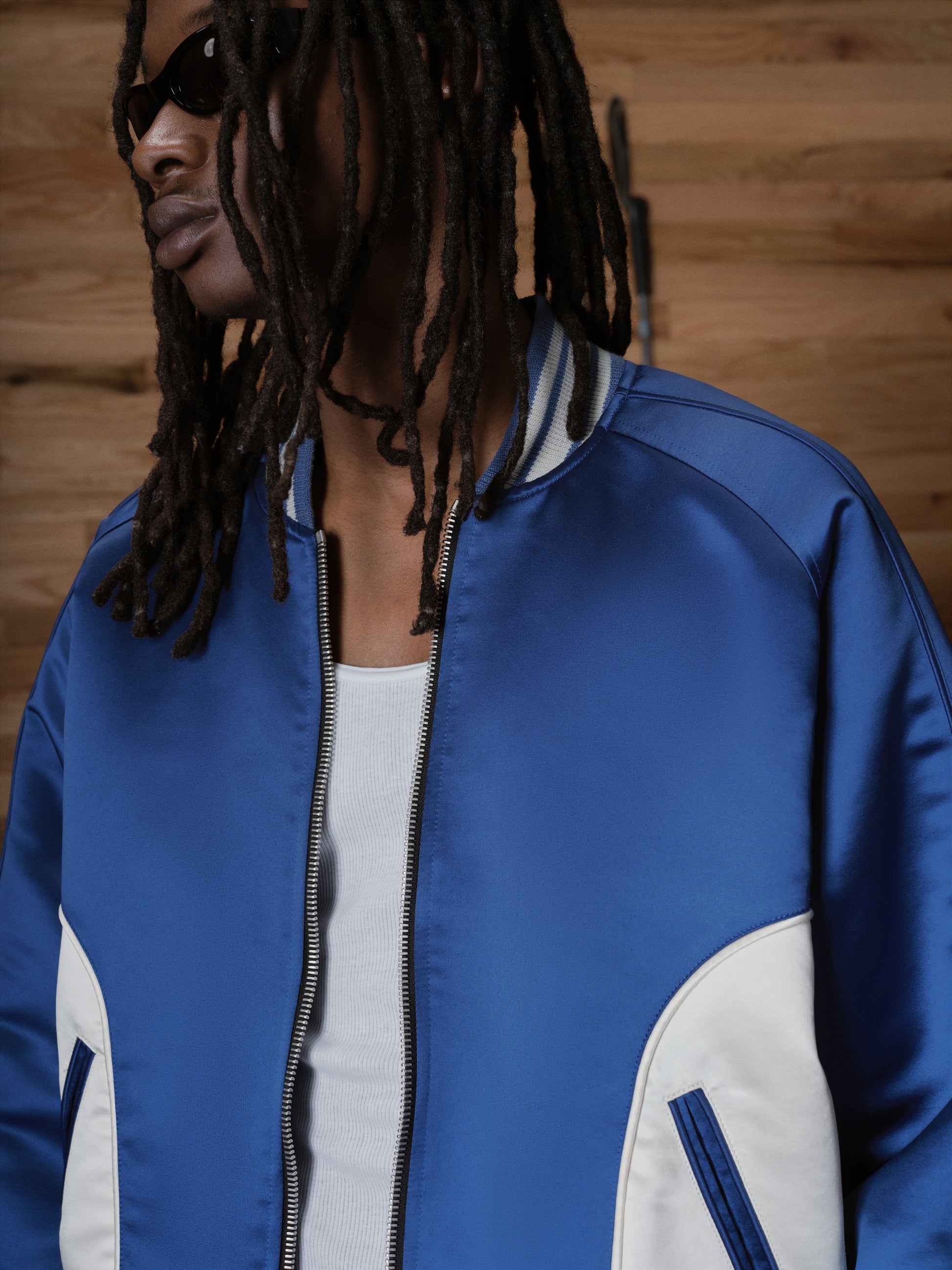 CHAMONIX SKI SOUVENIR BOMBER - 6