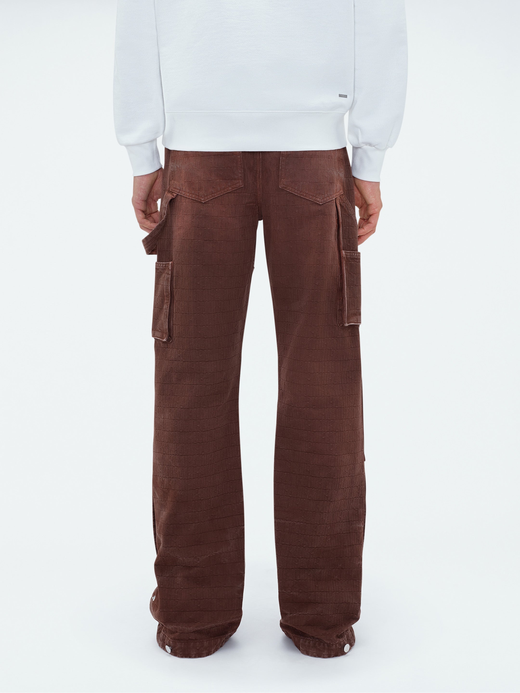 AMIRI JACQUARD CARPENTER JEAN - 5