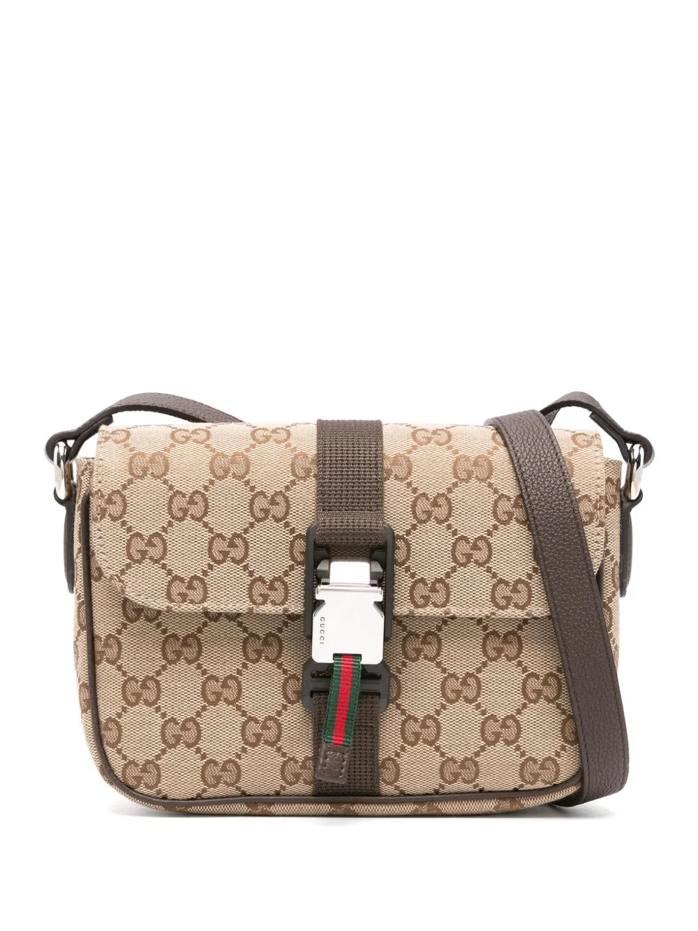 Gucci Men Gg Mini Messenger Bag - 1