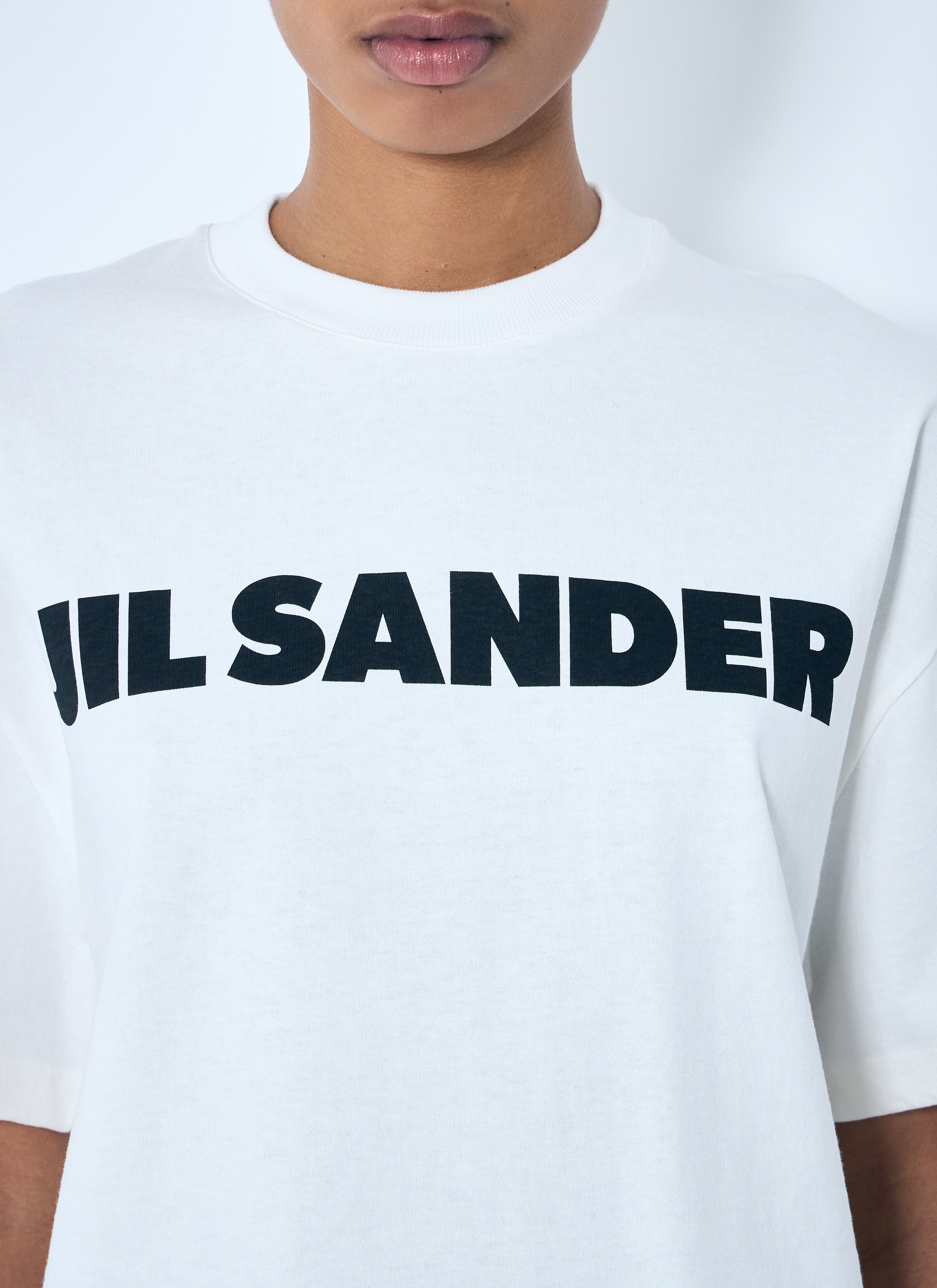 Jil Sander Women Logo Print T-Shirt - 2
