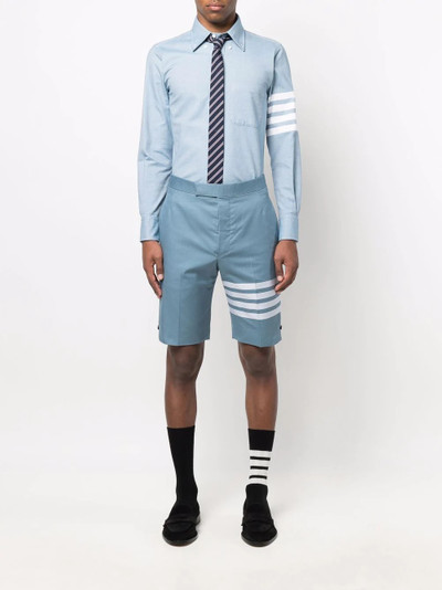 Thom Browne 4-Bar long-sleeve shirt outlook