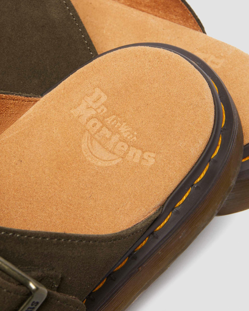 Josef Suede Slide Sandals 4