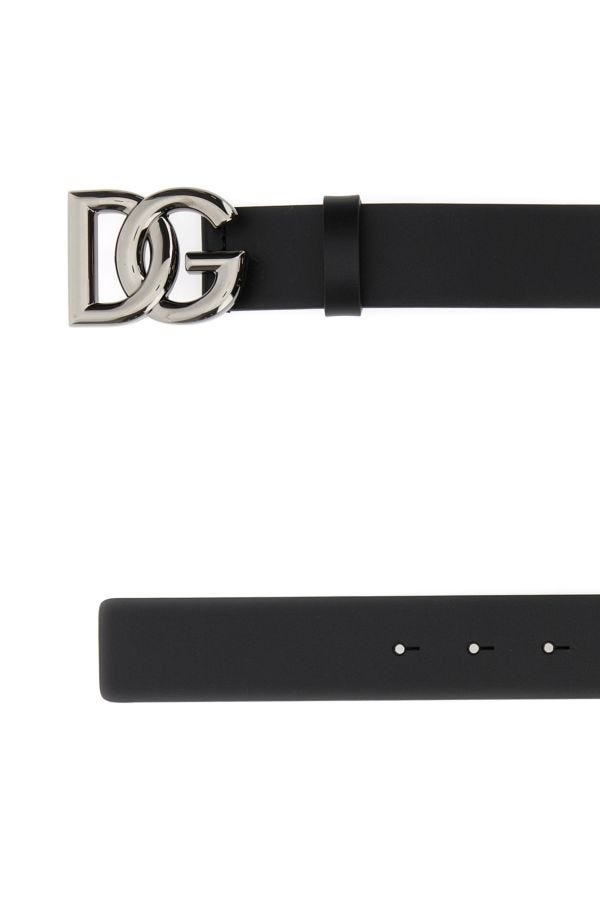 Dolce & Gabbana Man Black Leather Belt - 2
