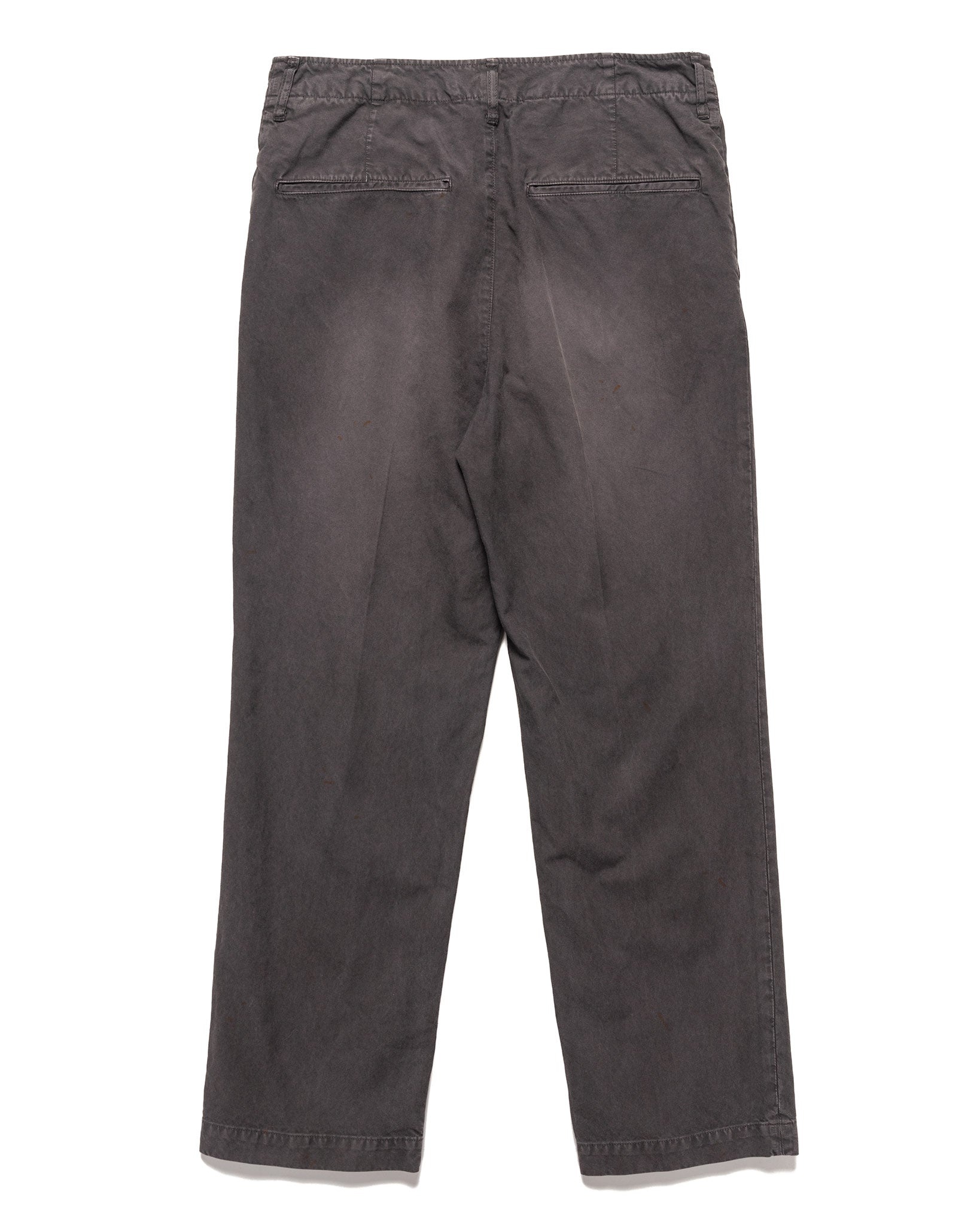 visvim Field Chino Pants DMGD Black | havenshop | REVERSIBLE