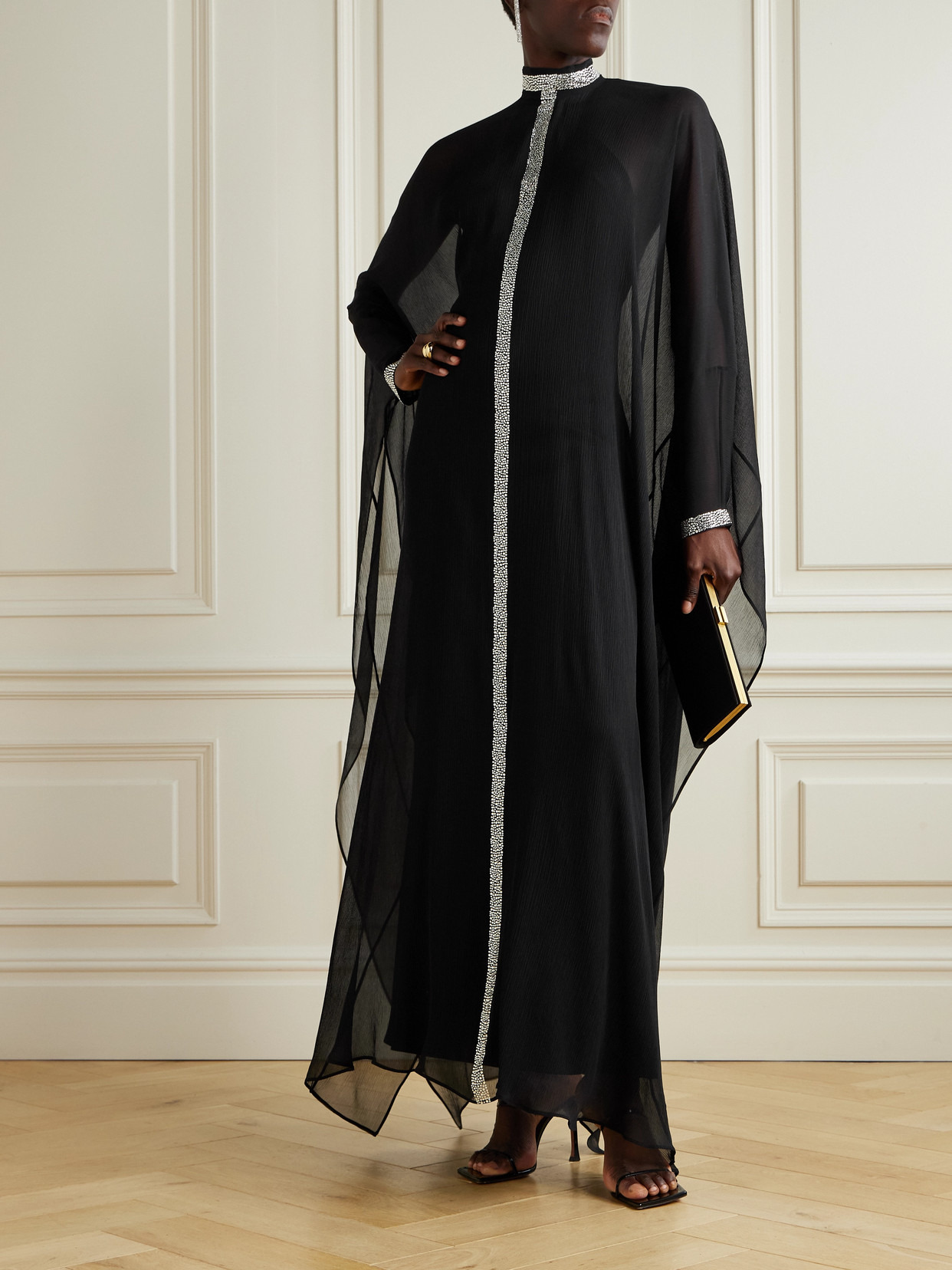 Parthenon Swarovski Crystal-embellished Silk-crepon Gown - 2