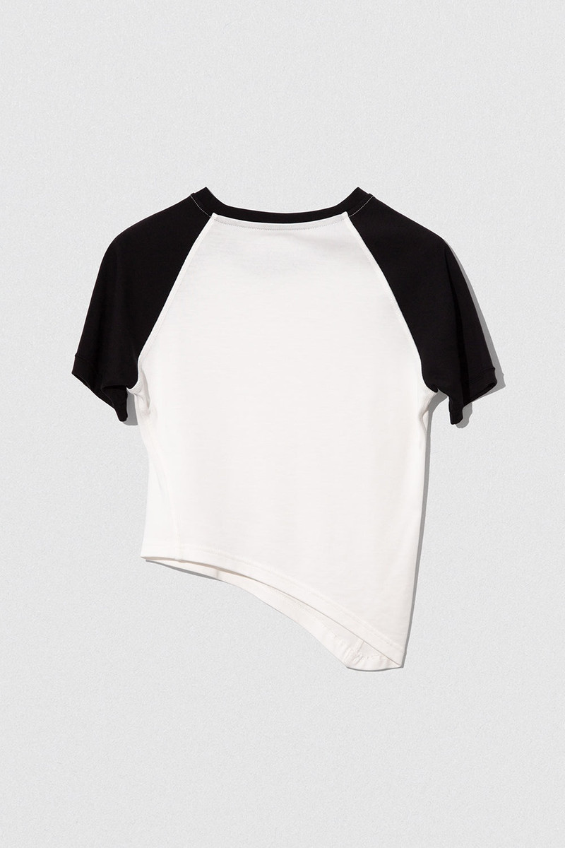 RASCAL BABY T T-SHIRT BLACK-OFF WHITE LYOCELL BLEND 3