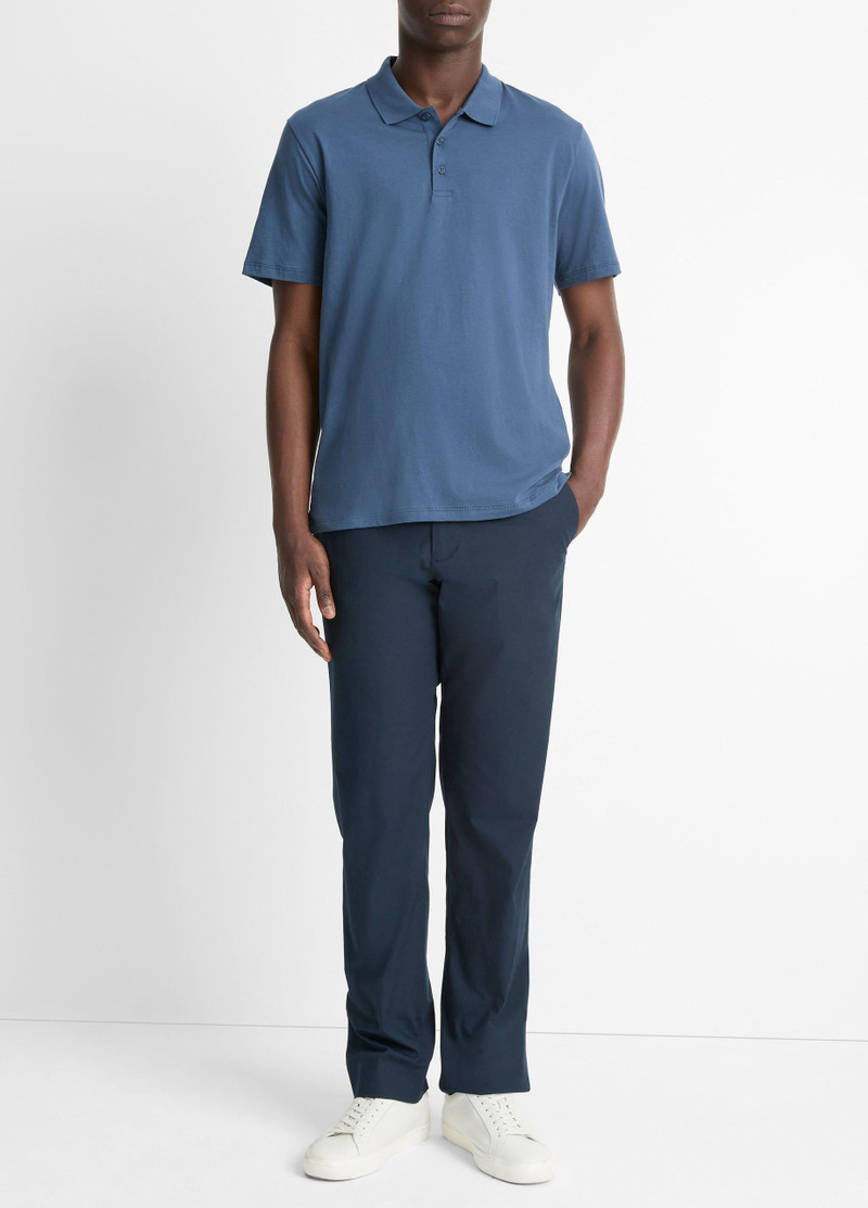 Pima Cotton Short-Sleeve Polo Shirt 4