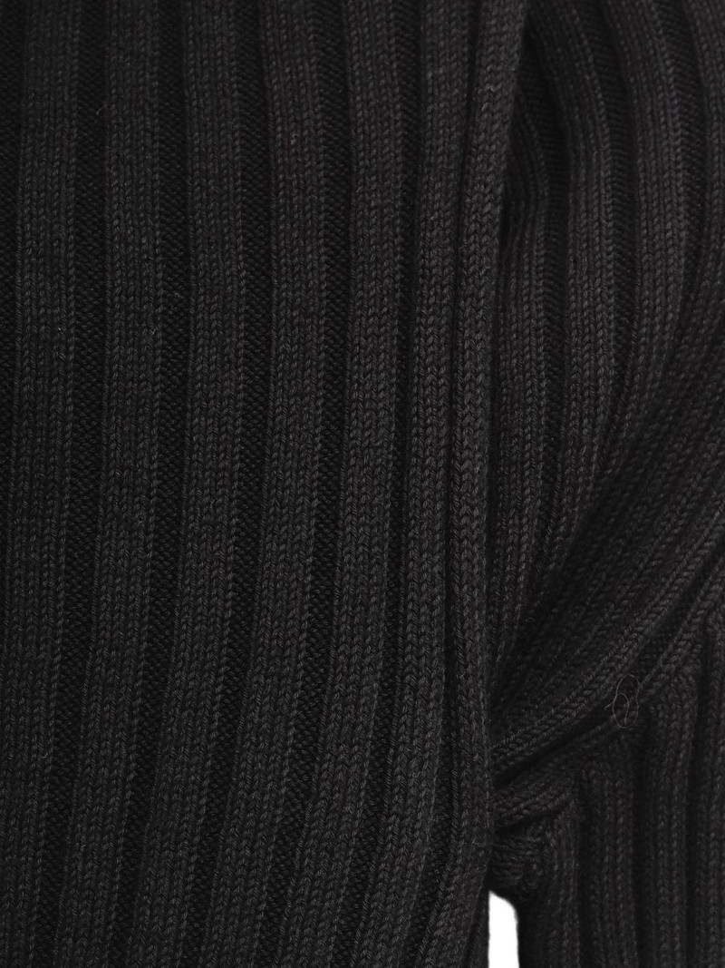 no 2837 Esmolar asymmetric ribbed sweater 3