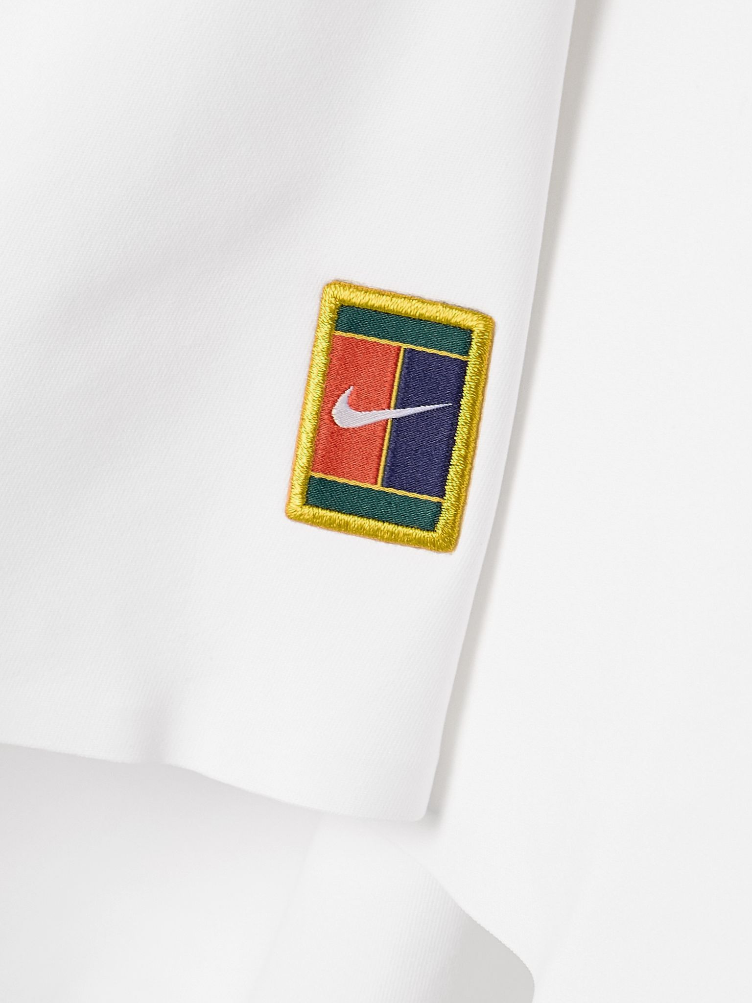 + Wimbledon NikeCourt Slam Ace Dri-FIT tennis skirt White - 5