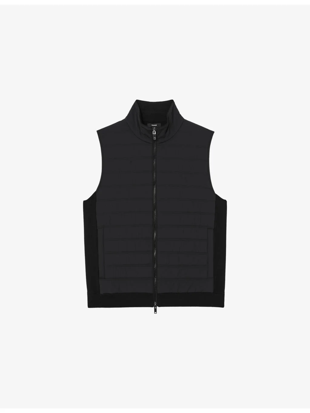 Newford Funnel-Neck Quilted Gilet - 1