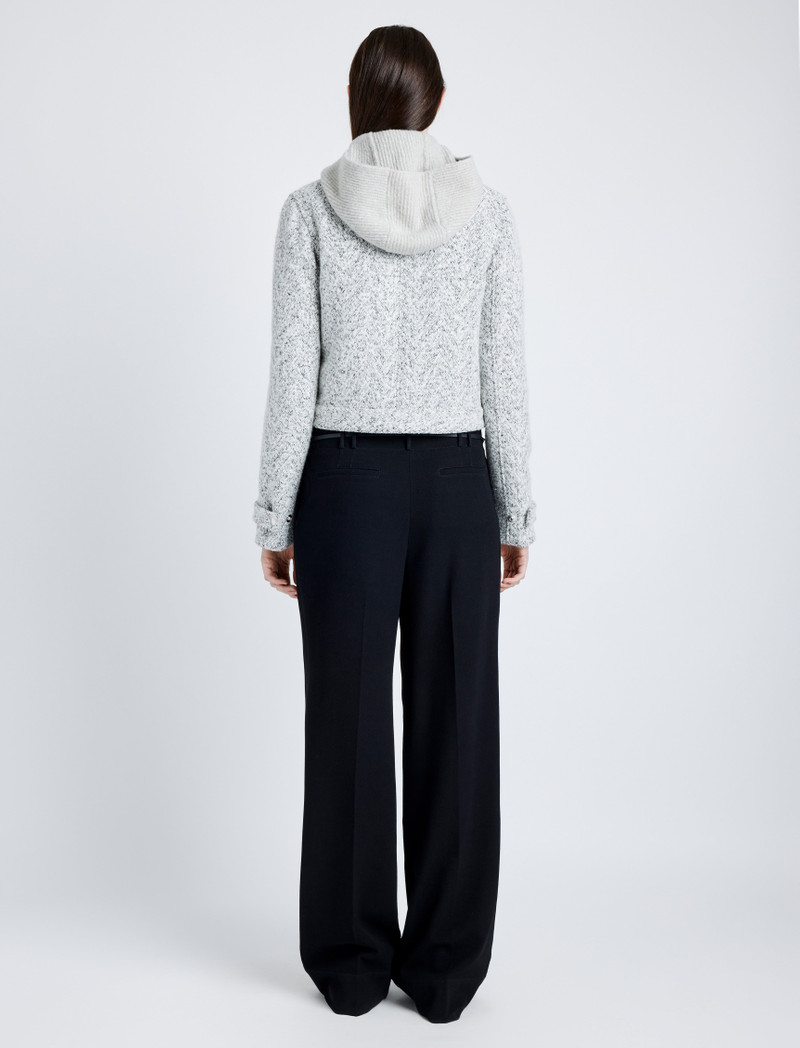 Rivers Jacket in Cotton Wool Jacquard 5