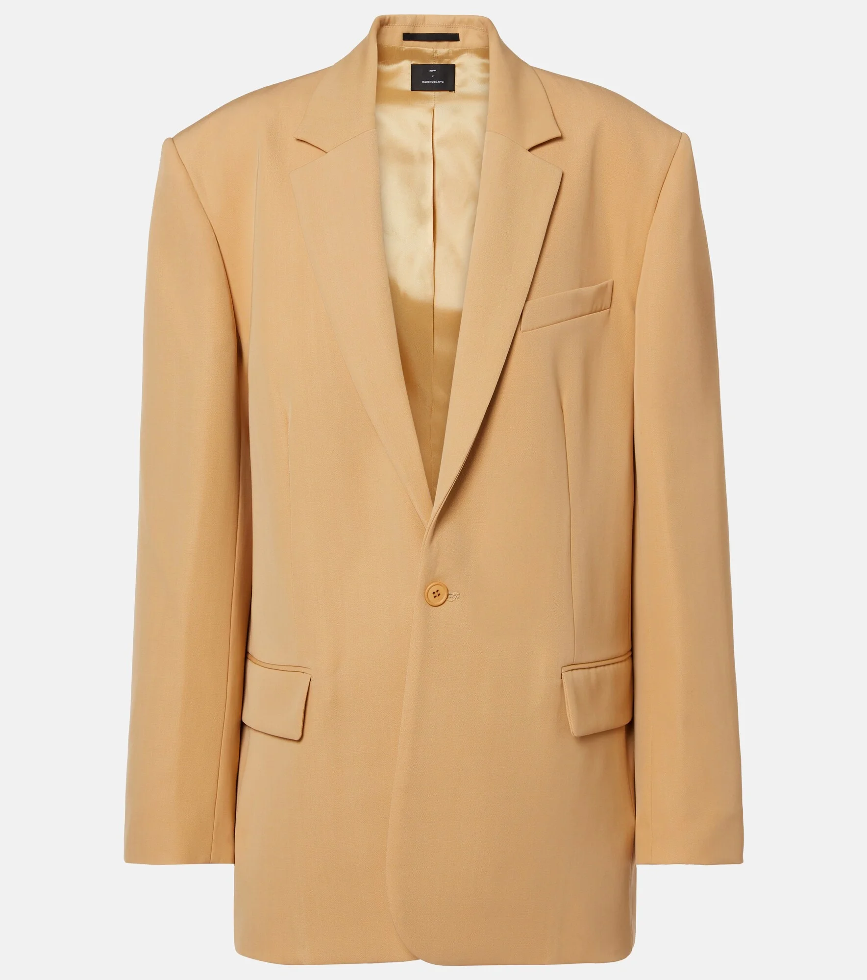 Oversized wool blazer - 1