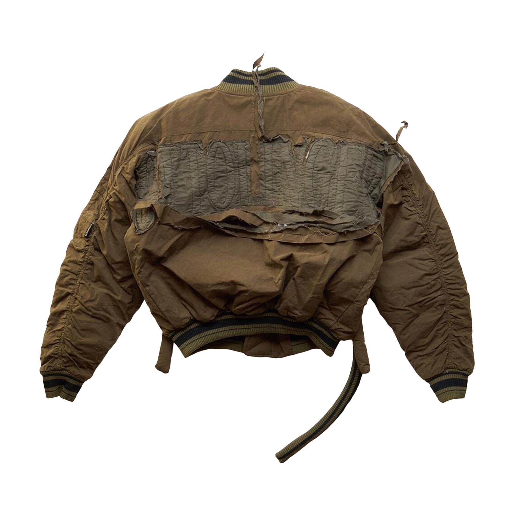 Ottolinger Strap Bomber Jacket 'Green' - 2