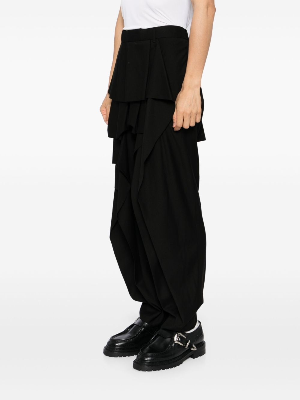 ruffle easy trousers - 3