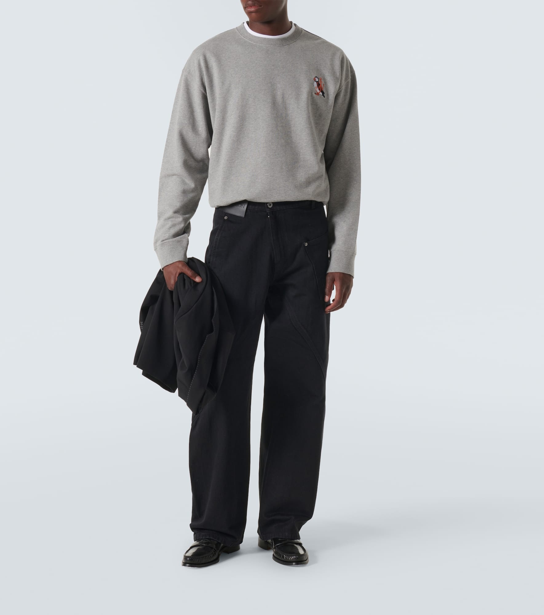 Logo cotton jersey sweatshirt - 2