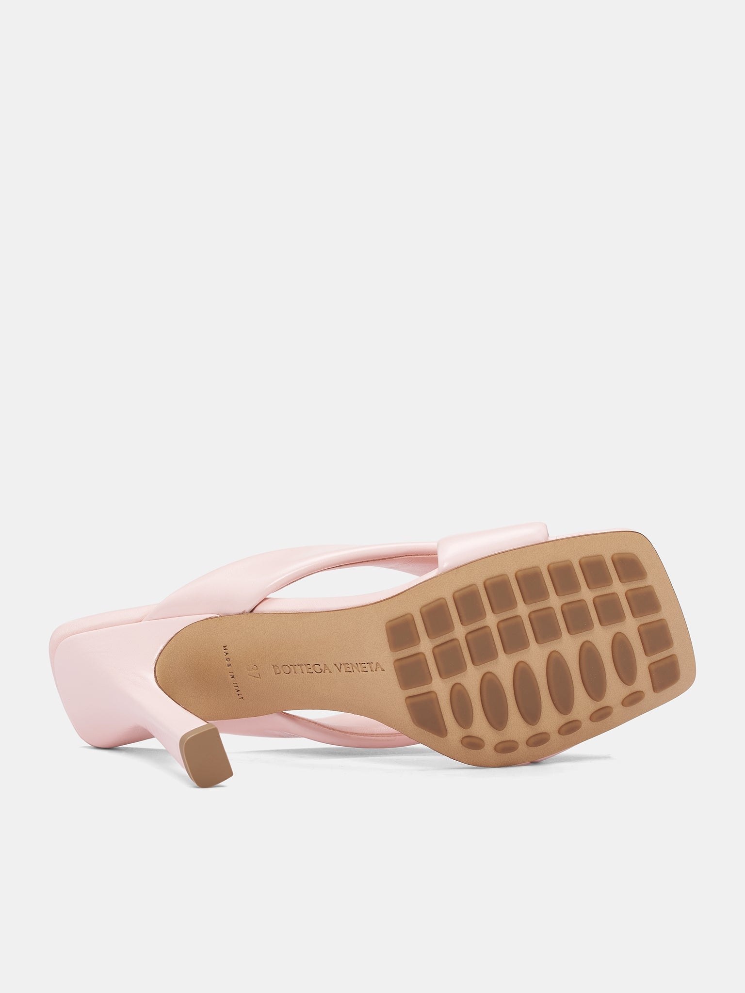 Pink Riva Heeled Mules - 6