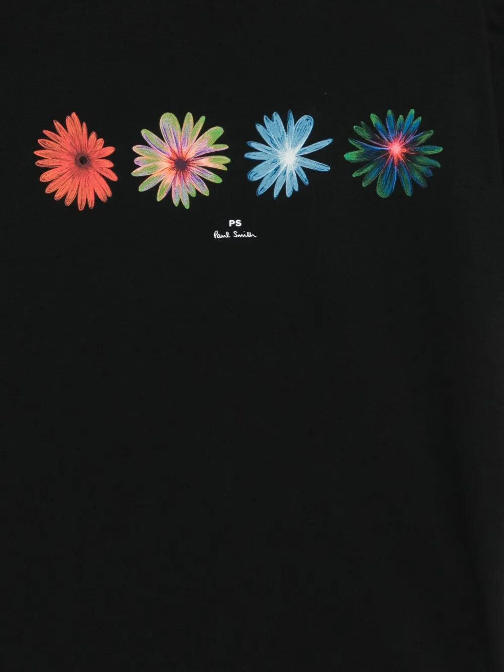 Paul Smith Men Mens Casual Fit Ss T Shirt Flowers - 2