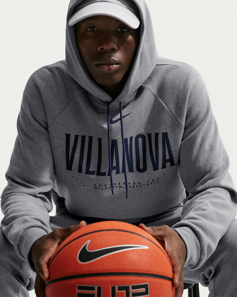 Villanova Wildcats Nike NCAA Men's Basketball Coaches' Pullover Hoodie 3