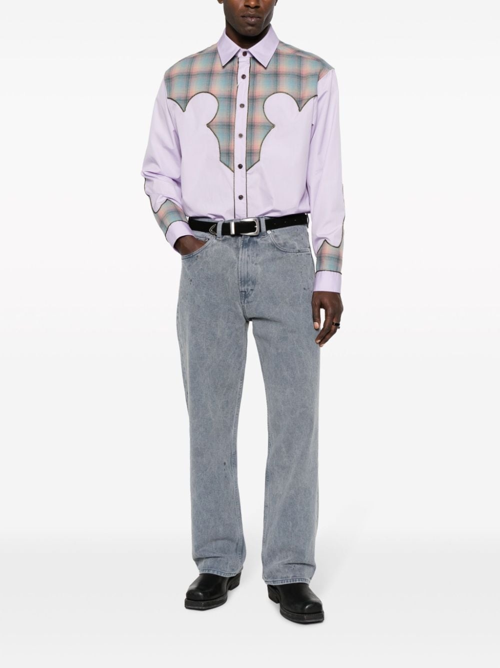 Western-style long-sleeve shirt - 2