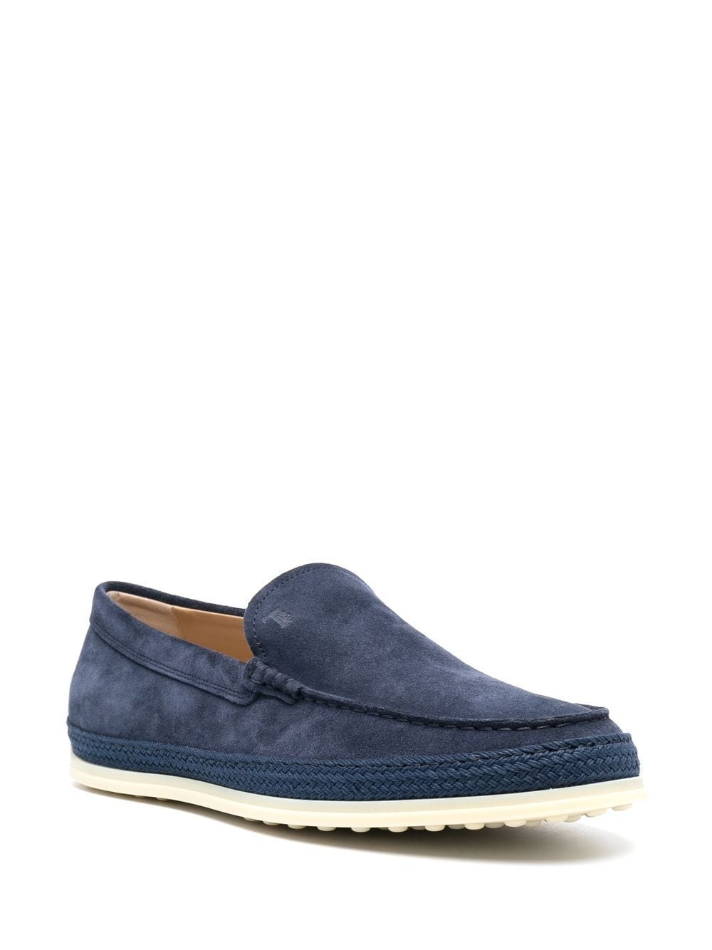 slip-on leather loafers - 2