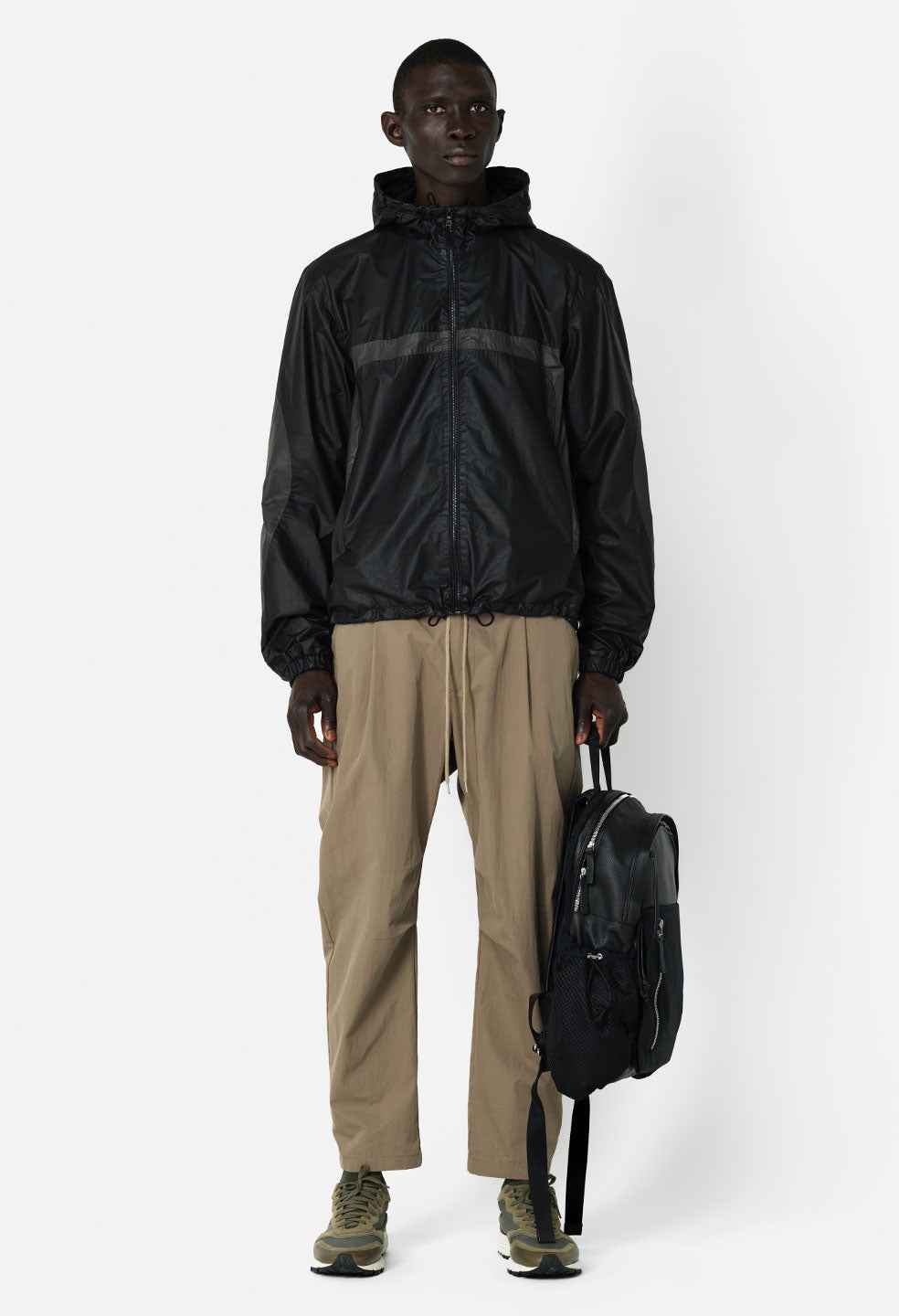 LEATHER ADAPT ANORAK - 4