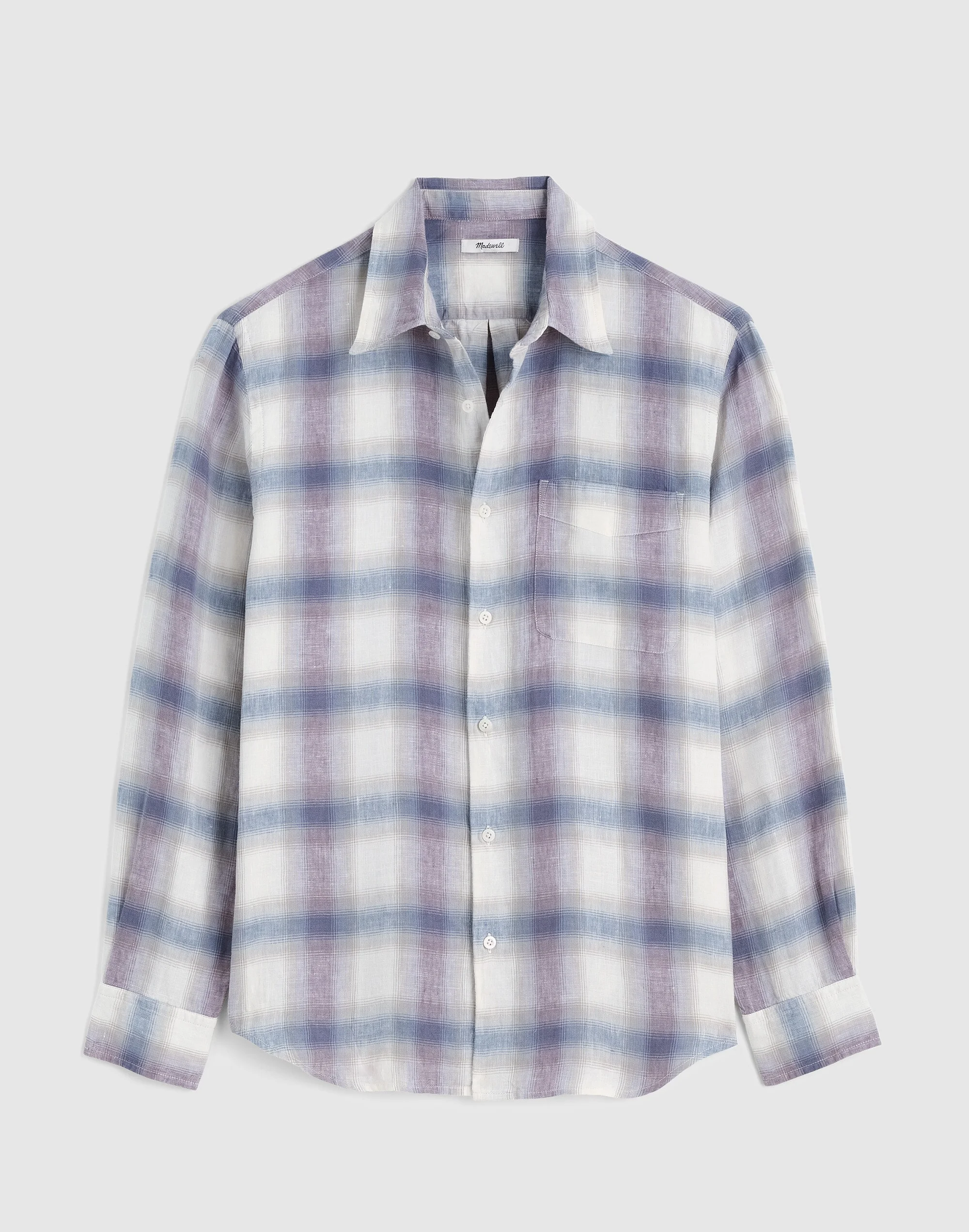 Button-Up Shirt in Linen - 1