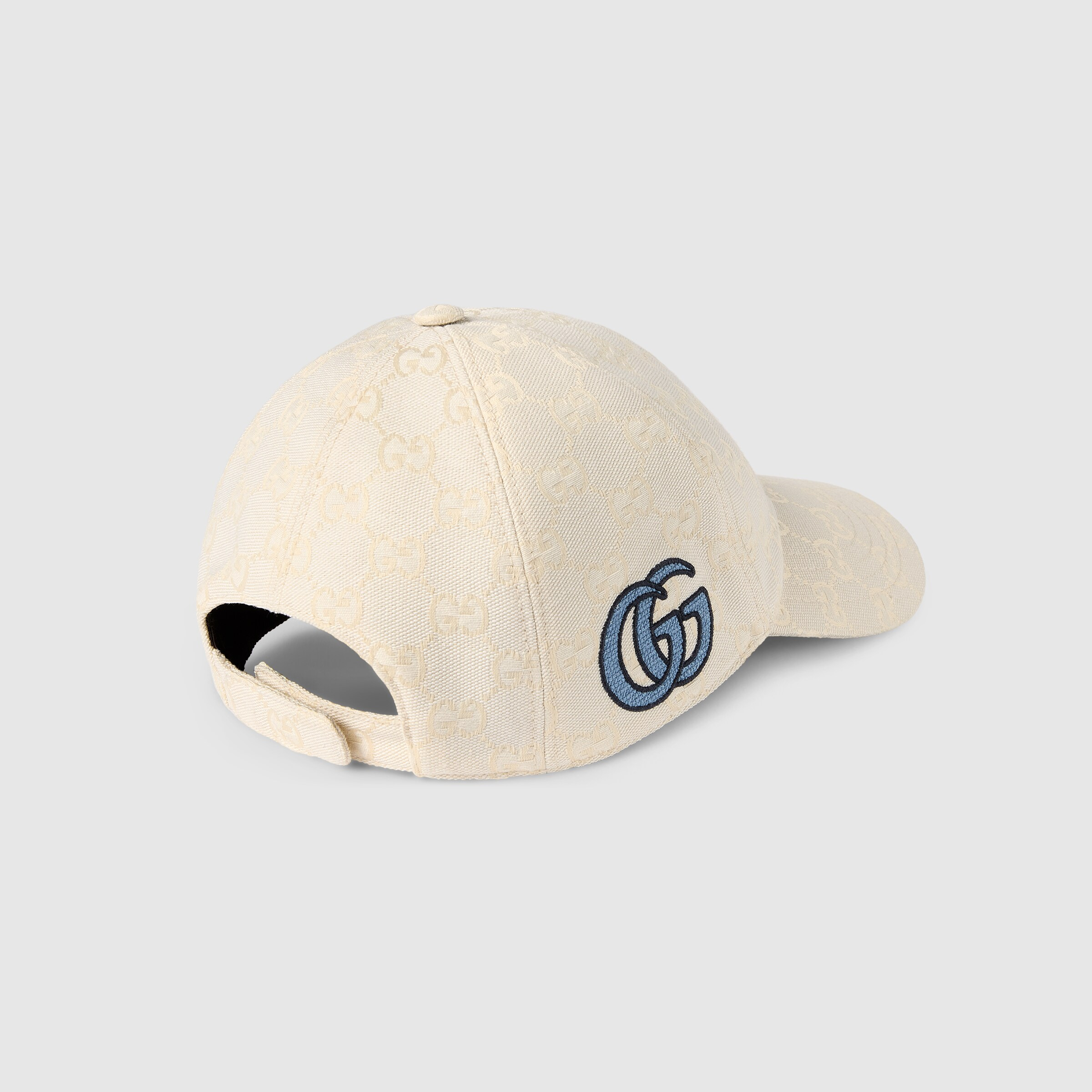 GG cotton canvas baseball hat - 4