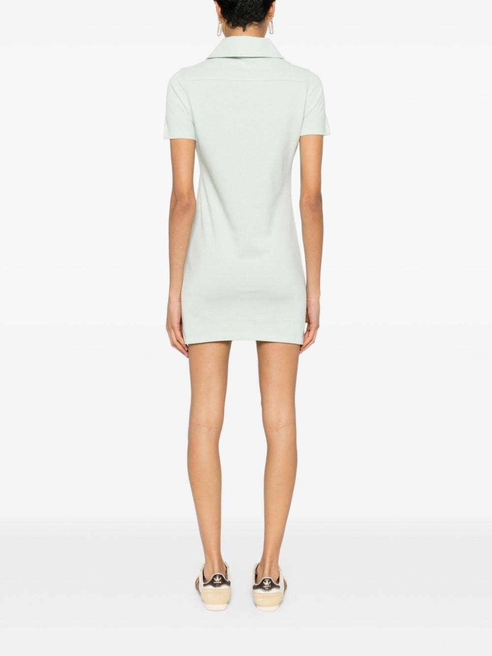 cotton piquÃ© polo dress - 4