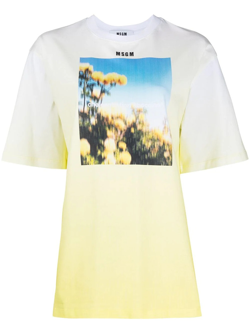 graphic logo-print T-shirt 1
