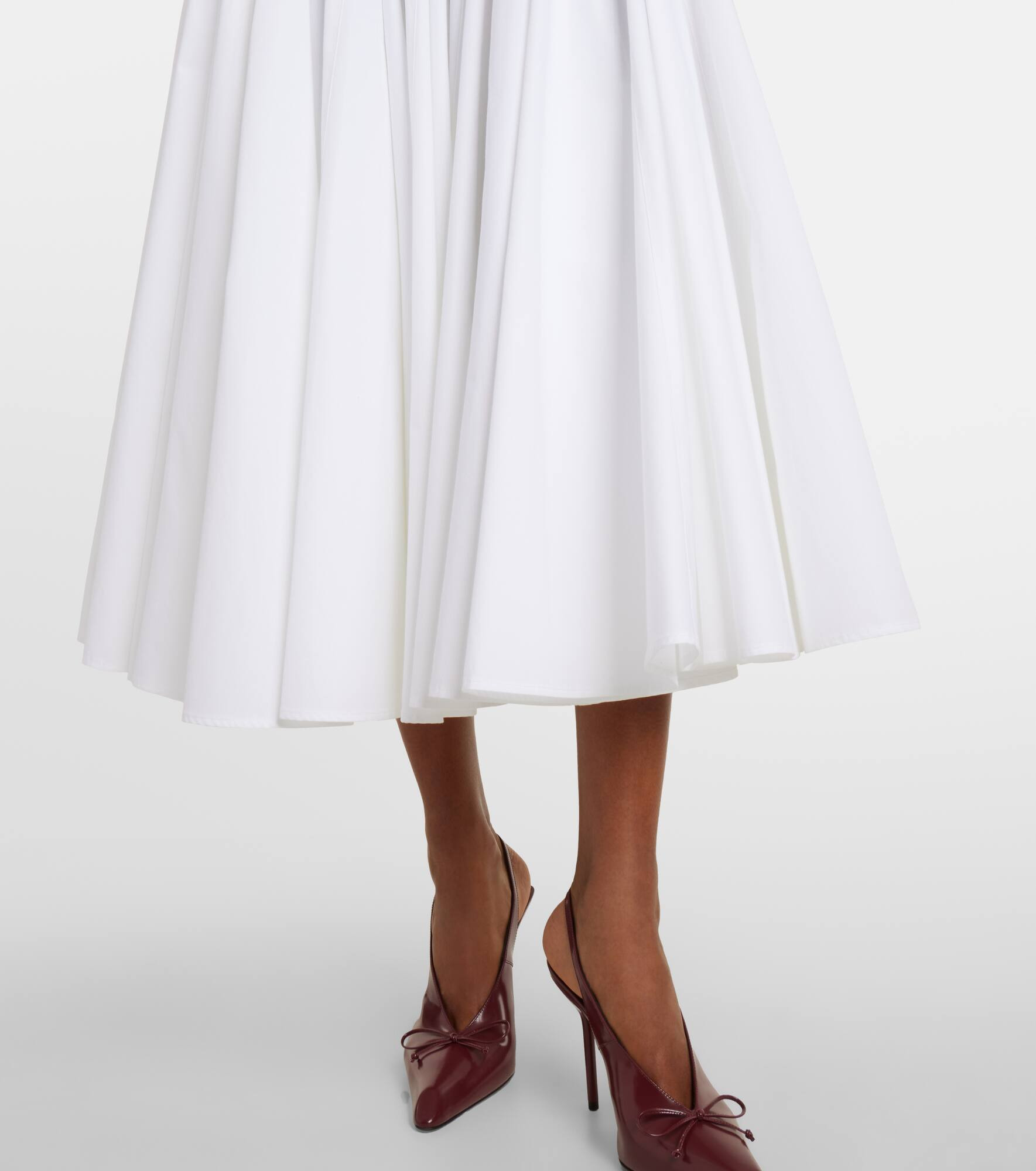 Triana cotton poplin midi dress - 6
