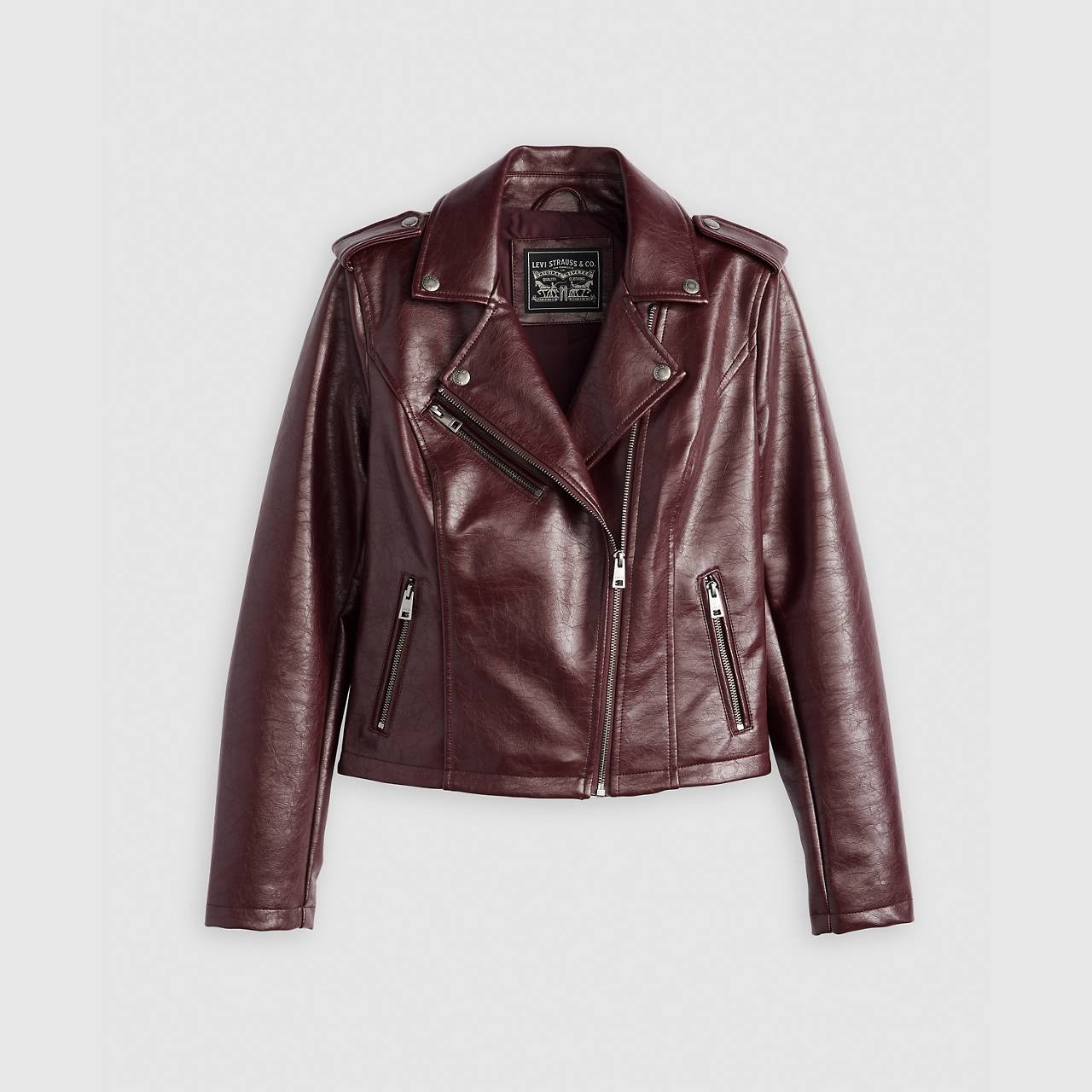 Levi's FAUX LEATHER MOTO JACKET | levis | REVERSIBLE