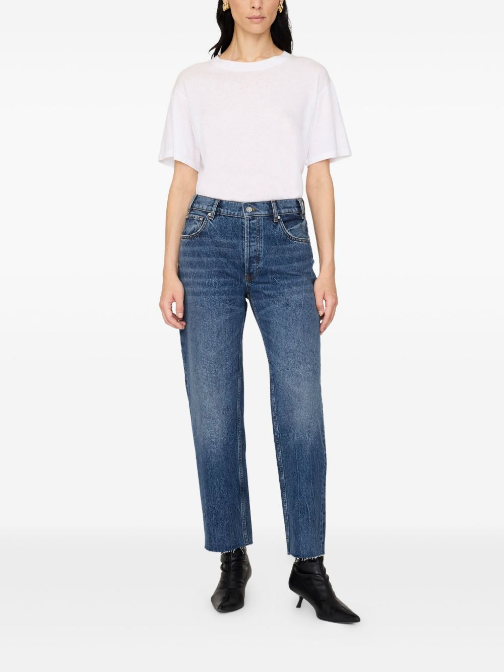 Gavin frayed-hem jeans - 2