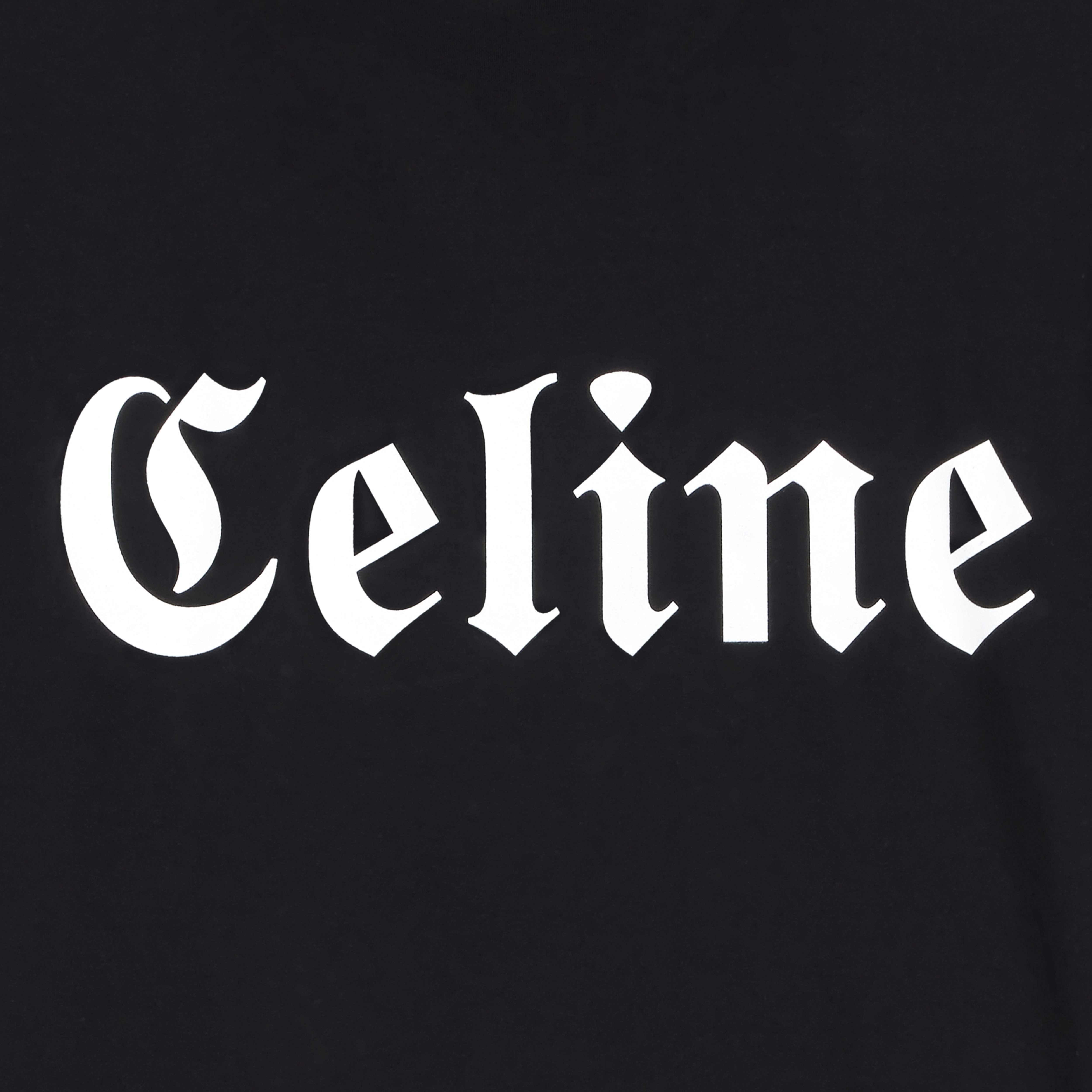 CELINE GOTHIC T-SHIRT IN COTTON JERSEY - 3