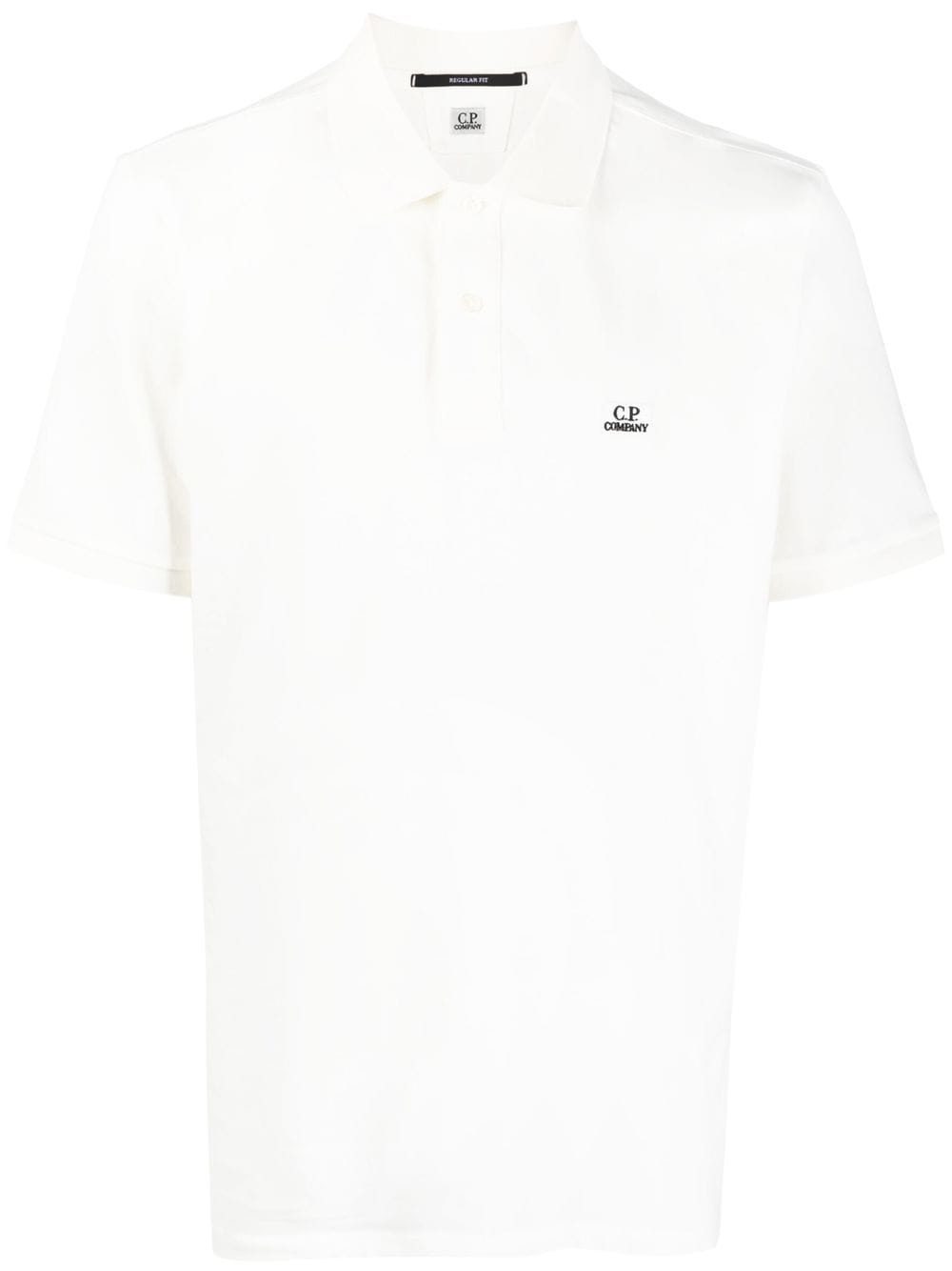 logo-embroidered polo shirt - 1