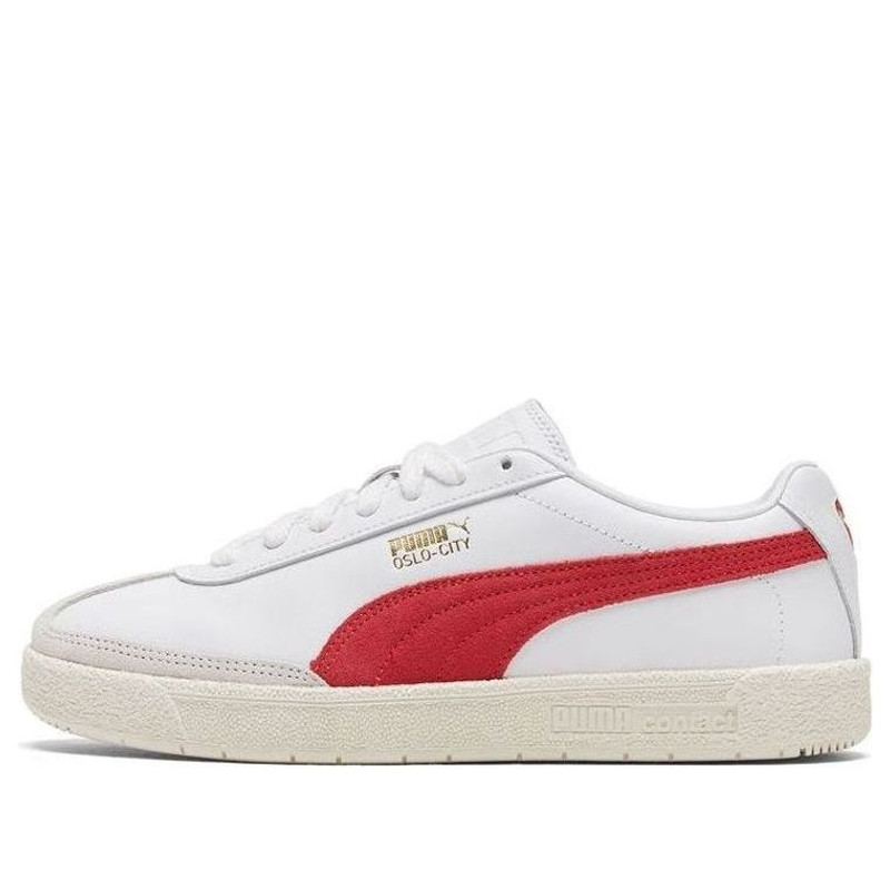 PUMA Oslo-City Premium 'White High Risk Red' 374800-02 - 1