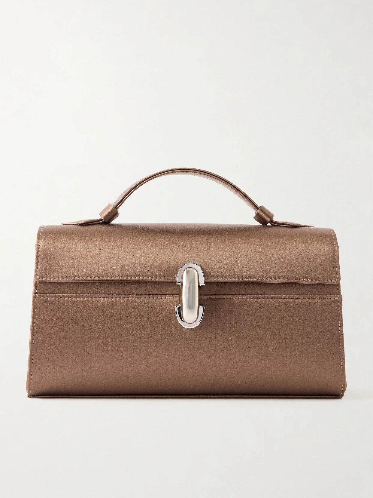 Symmetry Pochette Satin Tote - 1