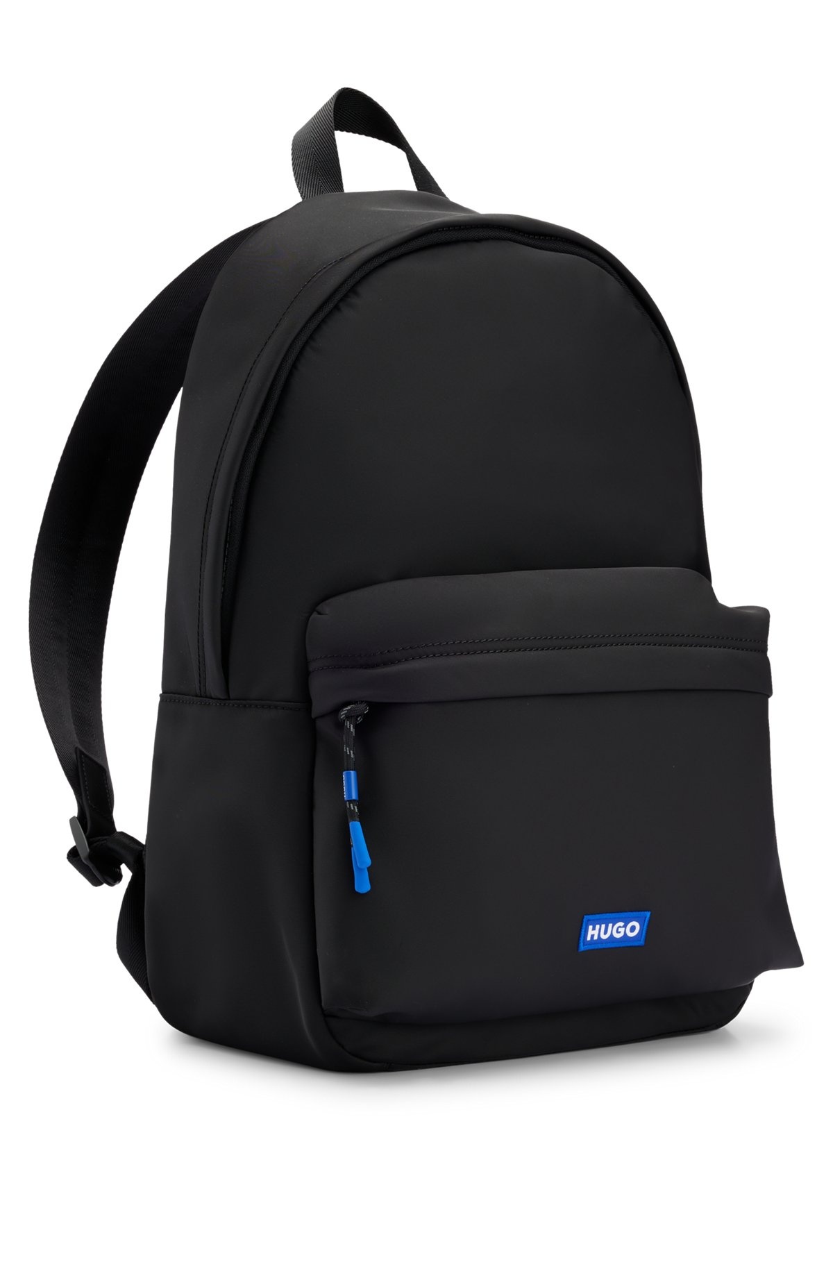 TWILL BACKPACK WITH BLUE LOGO LABEL - 6