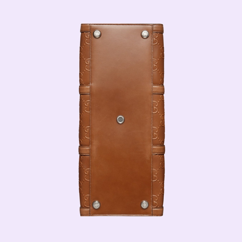 GG embossed tote bag 8