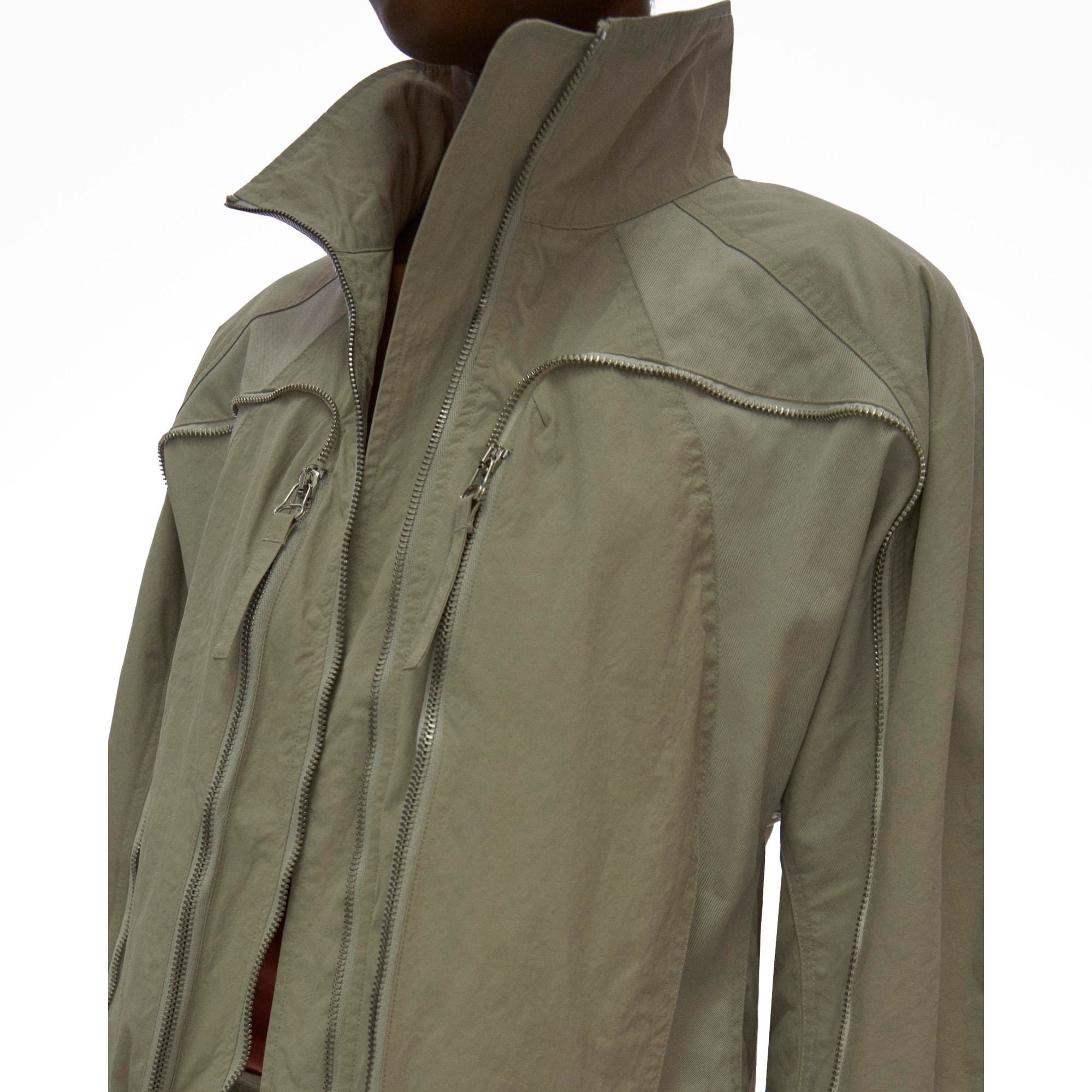 ZIP MESH BOMBER JACKET - 6