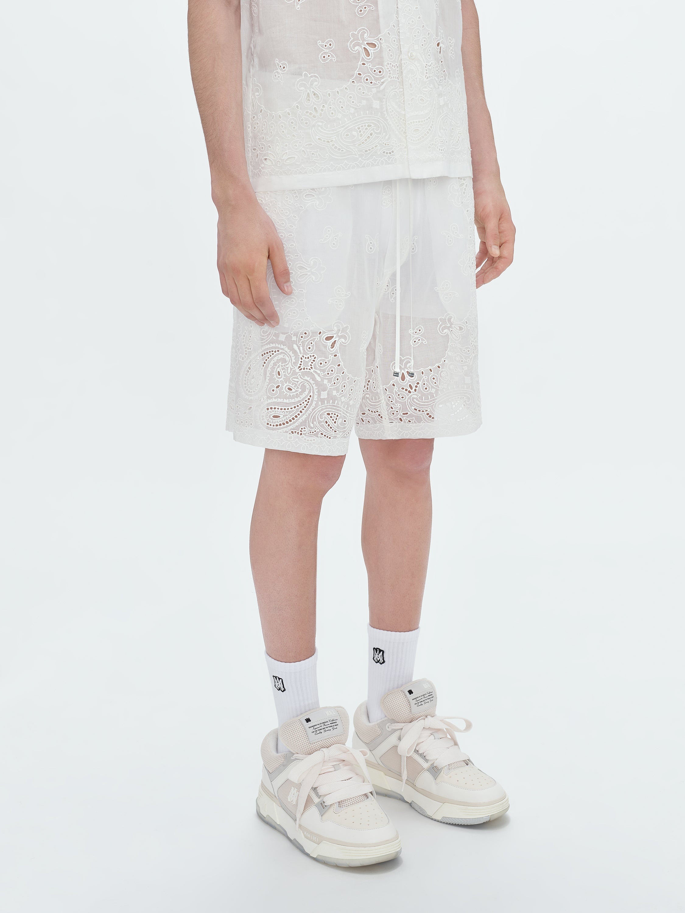 BANDANA LACE SHORT - 4