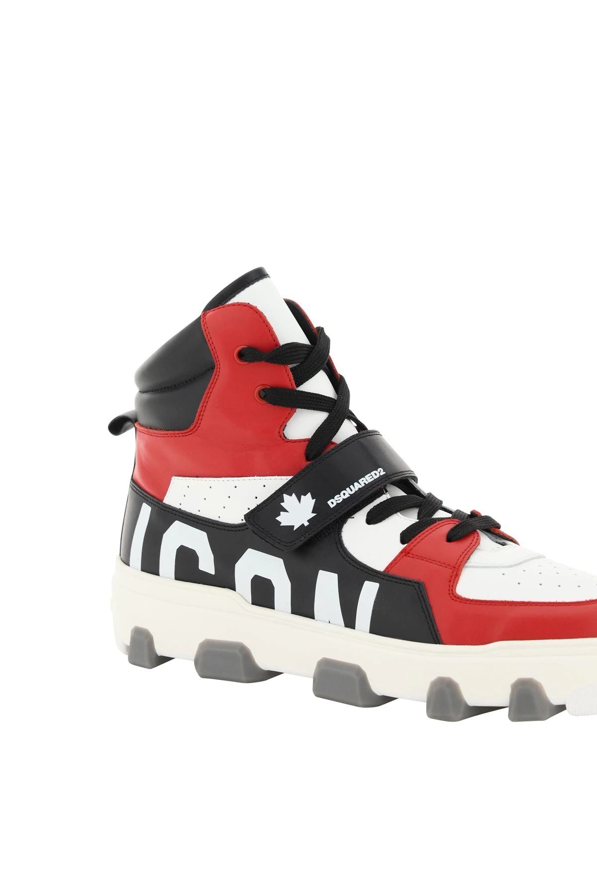 BASKET ICON HI-TOP SNEAKERS - 4