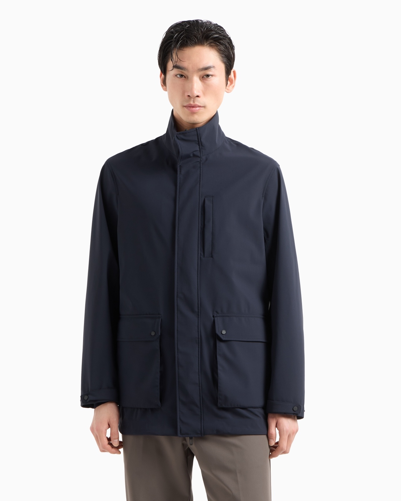 TRAVEL ESSENTIALS WATER-REPELLENT NYLON BLOUSON - 2