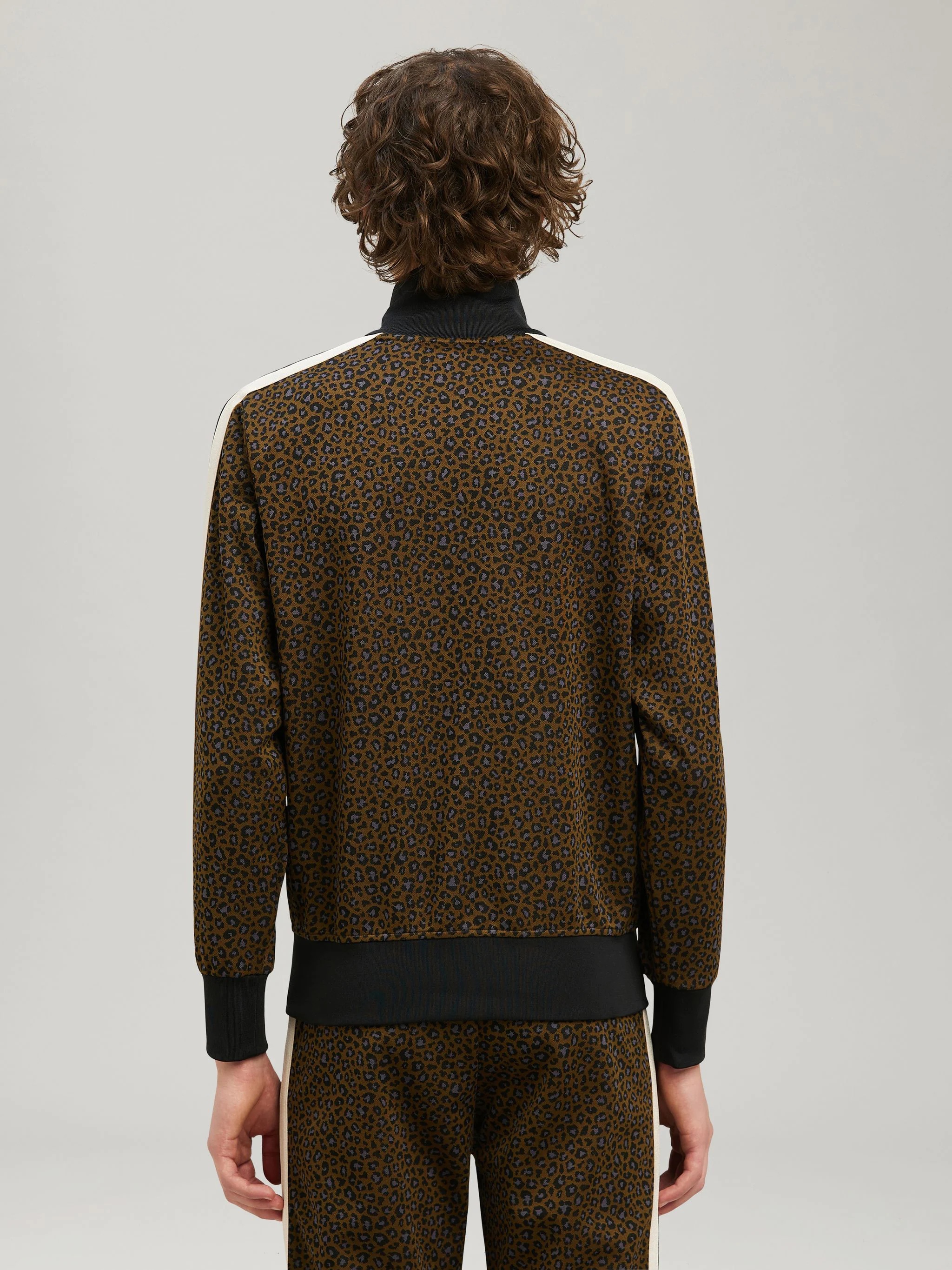 LEOPARD TRACK JACKET - 5