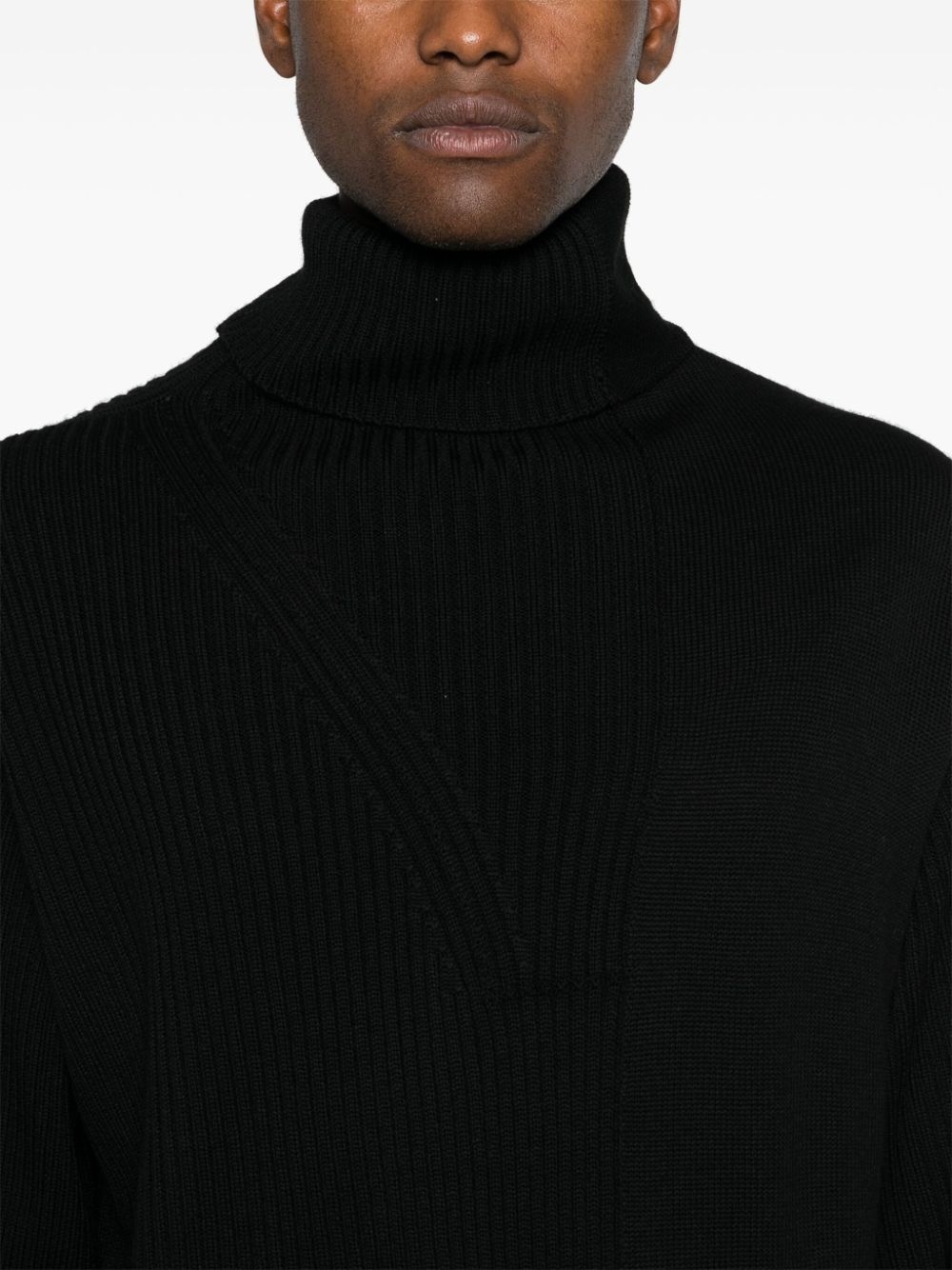 ribbed-knit sweater - 5