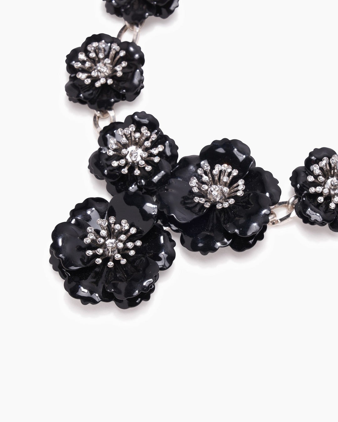 Metal Flower Necklace - 2