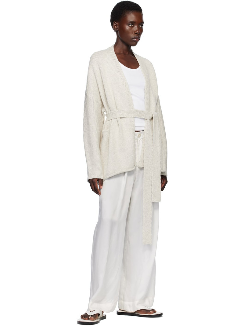 LAUREN MANOOGIAN Off-White Coto Cardigan outlook