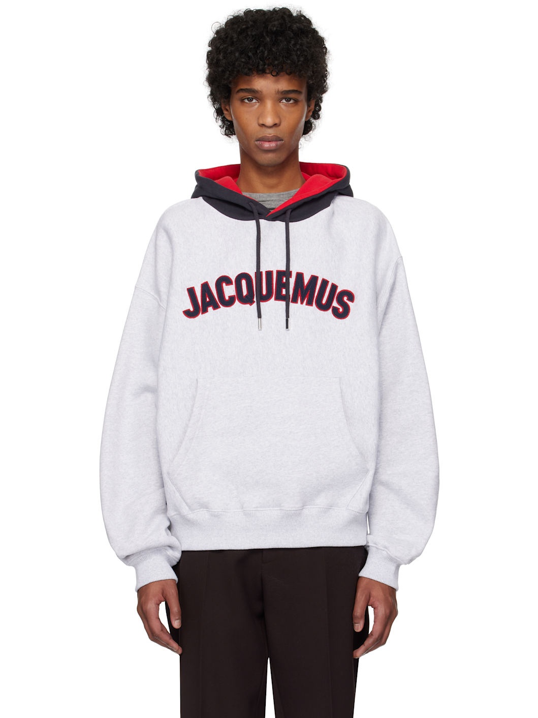 Gray 'The Baseball' Hoodie - 1